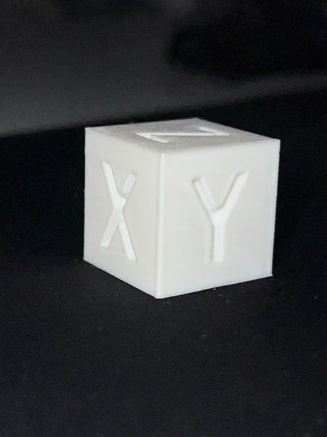 Calibration Cube / Kalibrations Würfel – Khối lập phương kiểm tra hiệu chuẩn - Image 1