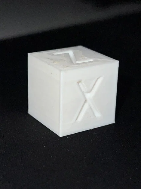 Calibration Cube / Kalibrations Würfel – Khối lập phương kiểm tra hiệu chuẩn - Image 2