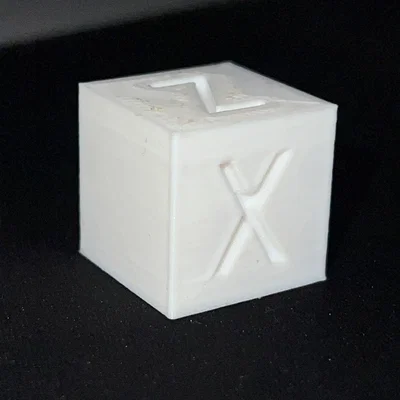 Calibration Cube / Kalibrations Würfel – Khối lập phương kiểm tra hiệu chuẩn