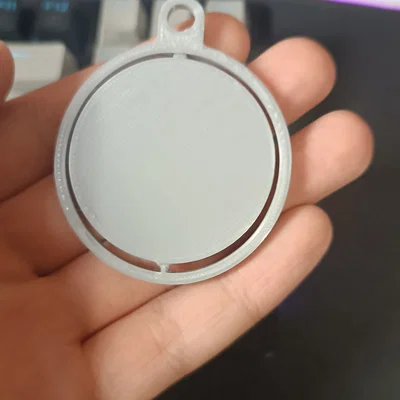 Đế treo chìa khóa xoay 360 độ - Phụ kiện móc khóa in 3D độc đáo