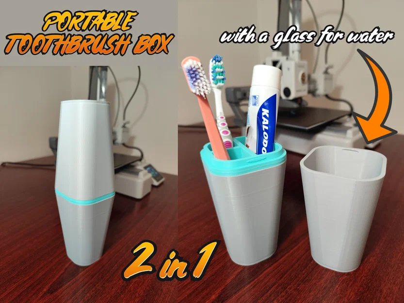 Hộp Đựng Bàn Chải Đánh Răng Di Động (Portable Toothbrush Box) - Image 1