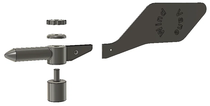 Cánh gió cho WeatherFlow Meter (Weather Vane) - Image 2