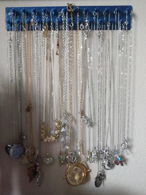 Giá treo dây chuyền gắn tường 3D - Giải pháp sắp xếp trang sức gọn gàng - Image 2