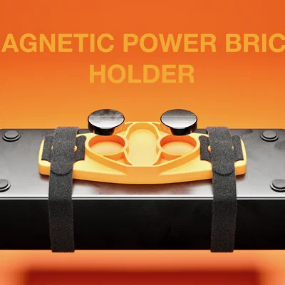 Giá treo LTT Power Brick nam châm - Bracket kẹp quản lý dây nguồn