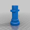 Đầu nối Bayonet cho máy rửa xe Karcher K3 K5 tự in 3D - Thumbnail 2