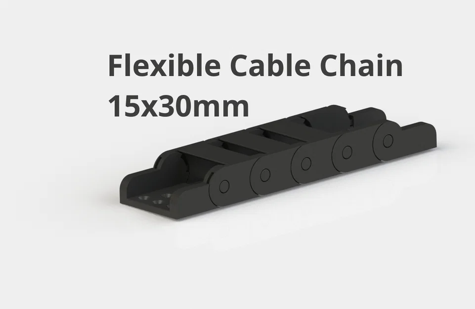 Xích dẫn cáp Cable Chain 15x30mm Flexible Drag - Image 1
