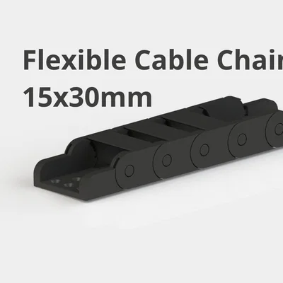 Xích dẫn cáp Cable Chain 15x30mm Flexible Drag