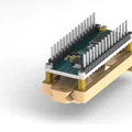 Ngàm gắn Arduino Nano lên DIN rail (DIN rail mount) tối giản - Thumbnail 3