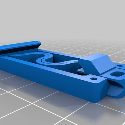 Ngàm gắn Arduino Nano lên DIN rail (DIN rail mount) tối giản