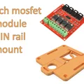 Ngàm gắn Arduino Nano lên DIN rail (DIN rail mount) tối giản - Thumbnail 13