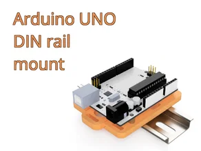 Ngàm gắn Arduino Nano lên DIN rail (DIN rail mount) tối giản - Image 15
