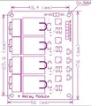 Giá đỡ module relay 4 kênh gắn ray DIN - Thumbnail 4