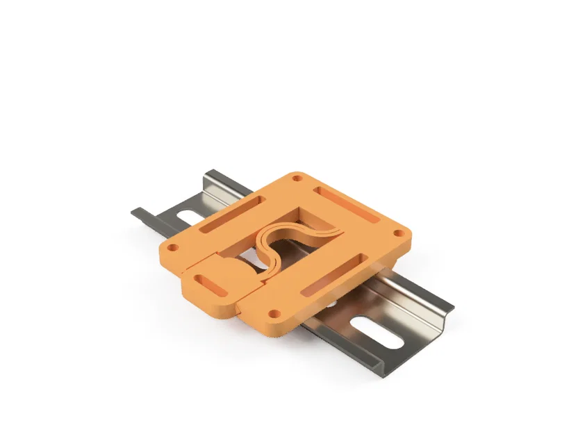 Giá đỡ module MOSFET 25A gắn ray DIN - Image 3