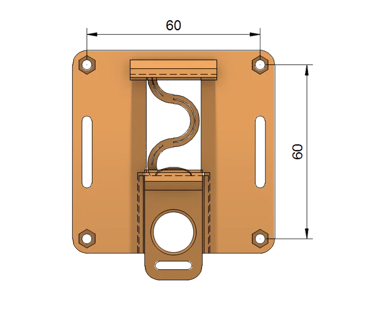 Giá đỡ module MOSFET 25A gắn ray DIN - Image 5
