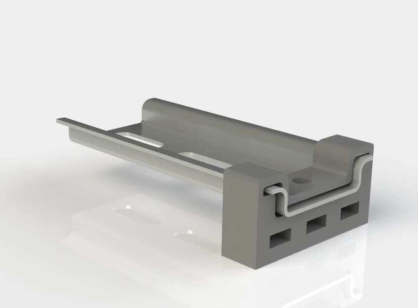 Spacer 10mm gắn DIN rail - Image 2