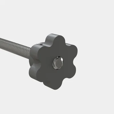 Tay quay trục vít me T8 cho máy CNC 3018 tiện lợi