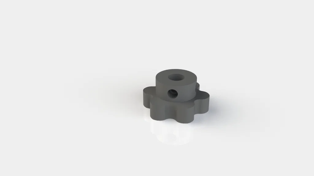 Tay quay trục vít me T8 cho máy CNC 3018 tiện lợi - Image 3