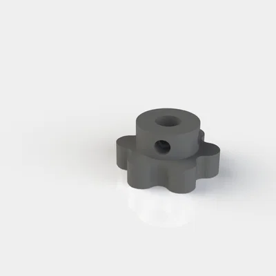 Tay quay trục vít me T8 cho máy CNC 3018 tiện lợi