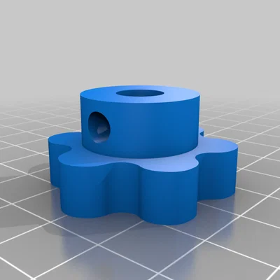 Tay quay trục vít me T8 cho máy CNC 3018 tiện lợi