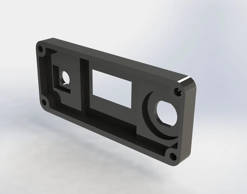 Mặt nạ 3D cho trạm hàn T12 STM32 (kích thước 38x88mm) - Image 2