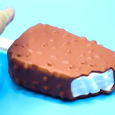 CRISPY ICE CREAM (Kem giòn) - Mô hình in 3D