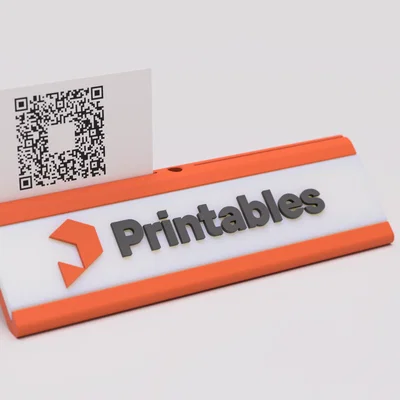 Bảng Tên Để Bàn Xếp Chồng Có Thể Thay Thế Biển Tên và Khe Cắm Thẻ