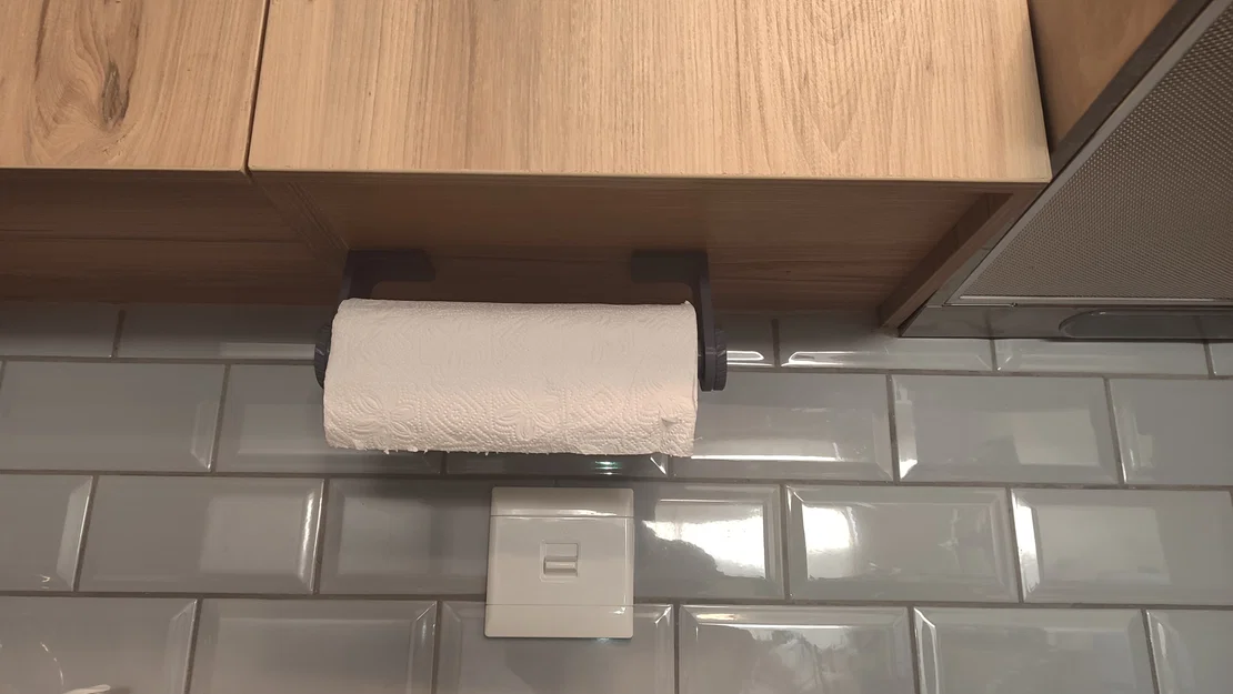 Giá Treo Giấy Lau Bếp Gắn Dưới Tủ (Under-Cabinet Paper Towel Holder) - Image 3