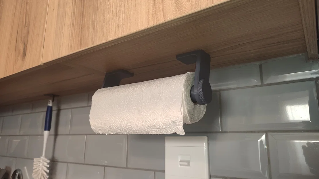 Giá Treo Giấy Lau Bếp Gắn Dưới Tủ (Under-Cabinet Paper Towel Holder) - Image 4