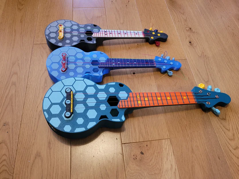 Mini Hex Ukulele Sopranino (tương thích Prusa Mini) - Image 3
