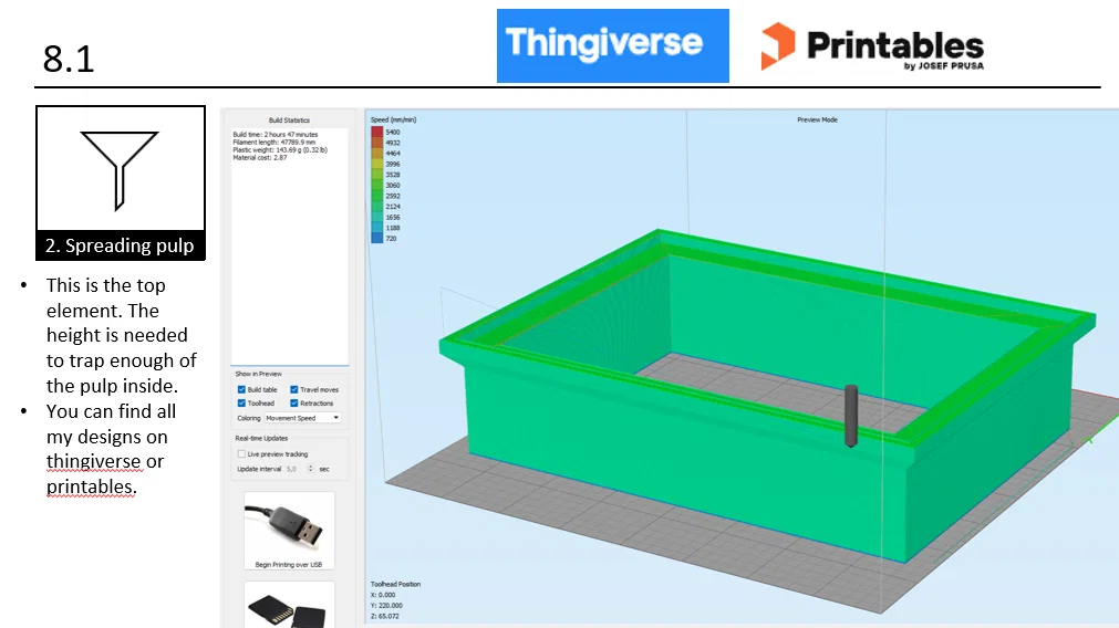 8.1 Khung làm giấy (Paper making Frame) in 3D - Image 5