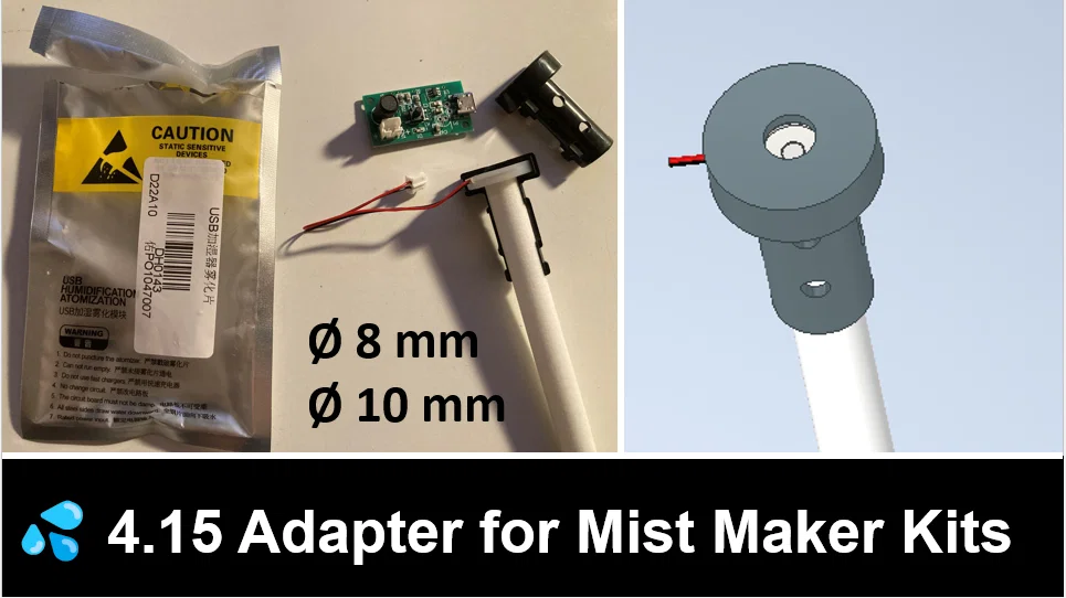 Adapter 4.15 cho Mist Maker Kits - Image 1