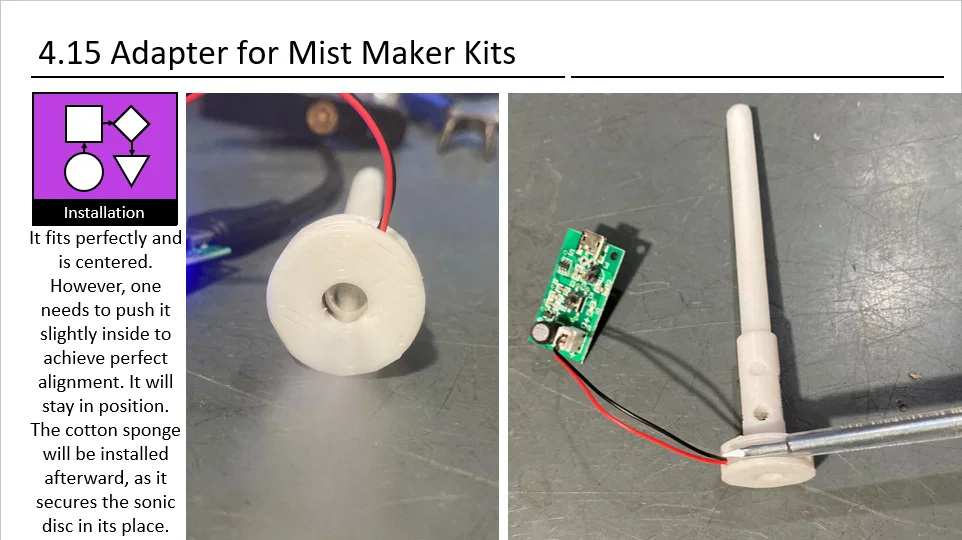 Adapter 4.15 cho Mist Maker Kits - Image 5
