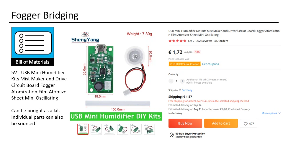 Adapter 4.15 cho Mist Maker Kits - Image 6