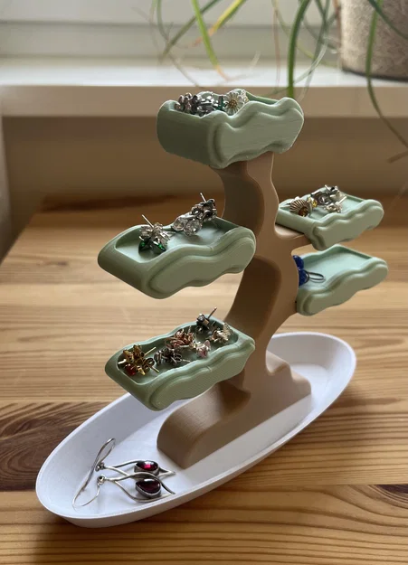 Khay Cây Bonsai Đựng Trang Sức (Bonsai Jewelry Organizer) - Image 2