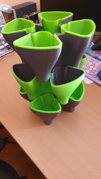 Hydroponic Style Tower Indoor – Tháp thủy canh để bàn trong nhà - Image 9