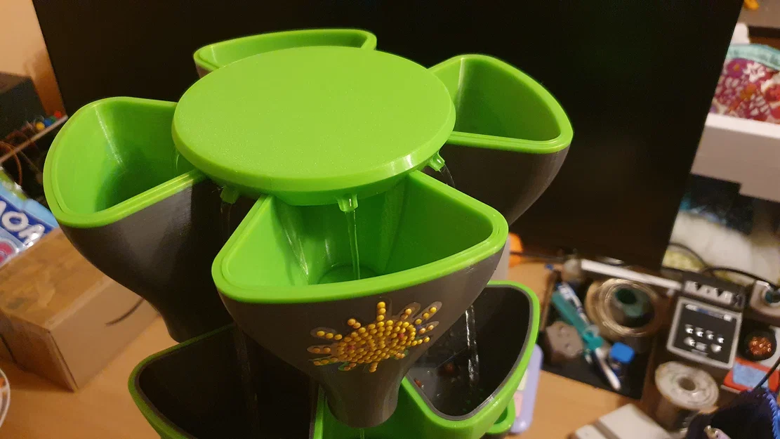 Hydroponic Style Tower Indoor – Tháp thủy canh để bàn trong nhà - Image 10