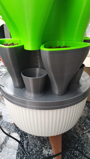 Hydroponic Style Tower Indoor – Tháp thủy canh để bàn trong nhà - Image 12