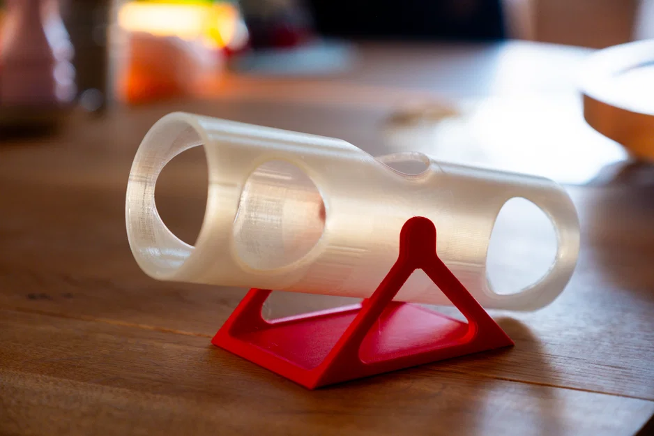 Bập bênh ống chui cho chuột Hamster: Đồ chơi in 3D độc đáo - Image 2