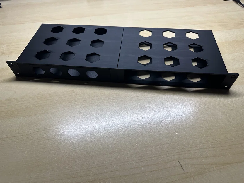 Ngăn kéo rack 19" (2 drawers) cao 1U - Image 3