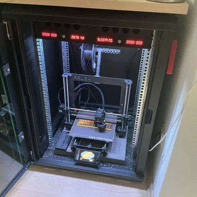 Ngăn kéo rack 19" (2 drawers) cao 1U