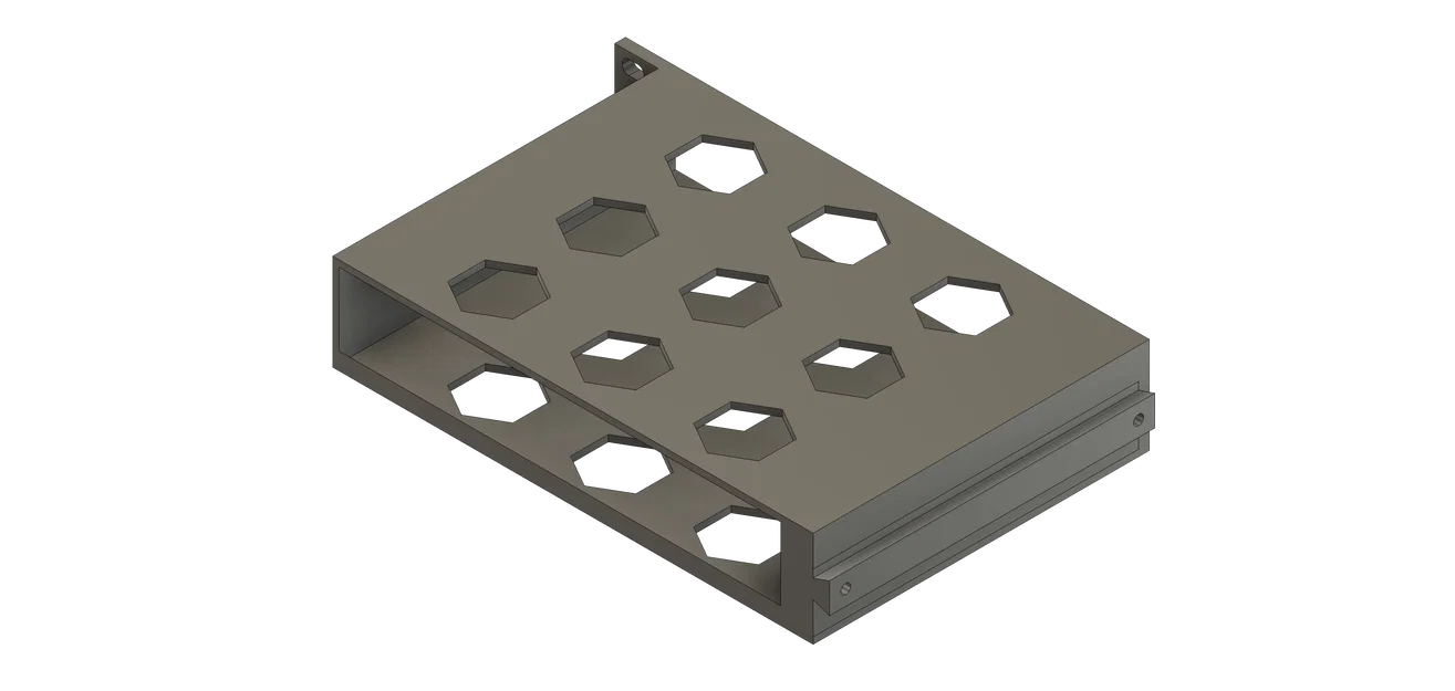 Ngăn kéo rack 19" (2 drawers) cao 1U - Image 10