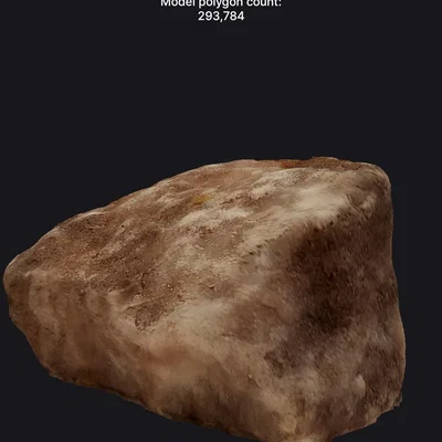 Bộ sưu tập đá và đất scan 3D cho sa bàn, tiểu cảnh và mô hình