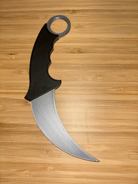 Mô hình dao Karambit 3D dễ in - Phụ kiện Cosplay ấn tượng - Image 1