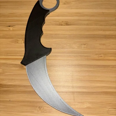 Mô hình dao Karambit 3D dễ in - Phụ kiện Cosplay ấn tượng
