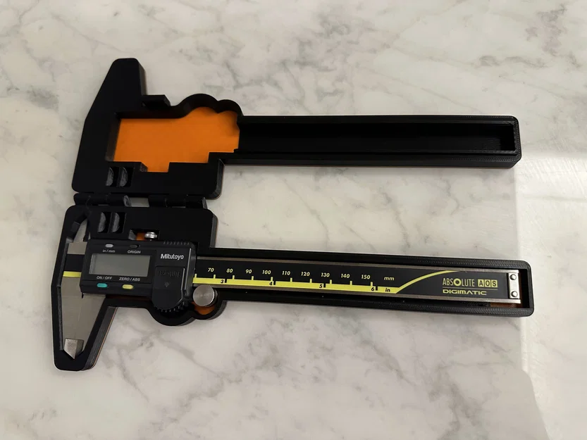 Hộp đựng thước kẹp Mitutoyo in 3D (có khe bánh lăn) - Image 5