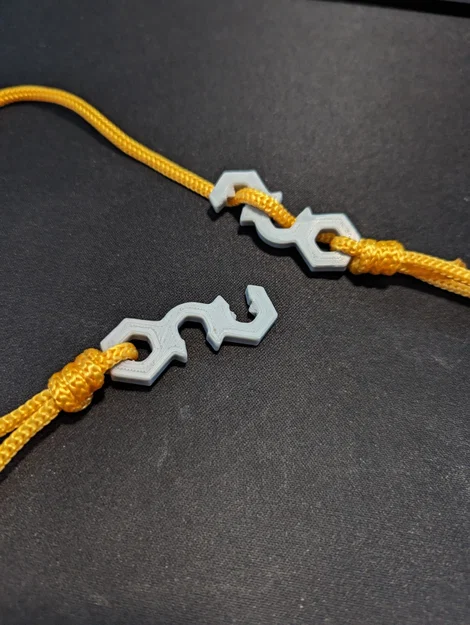 Tăng đưa dây Rope/Guy Line Tensioner (in 3D, không cần support) - Image 1