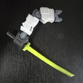 Mô hình Gundam Dummy 13 tùy biến phong cách Hyaku Shiki (3D Printing) - Thumbnail 4