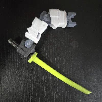 Mô hình Gundam Dummy 13 tùy biến phong cách Hyaku Shiki (3D Printing)