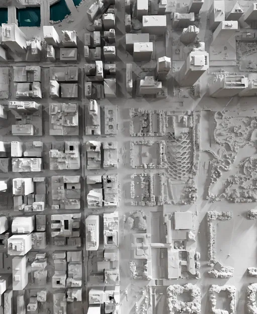 Chicago, IL Mini Cityscape Detailed – Mô hình cityscape Chicago mini siêu chi tiết - Image 6