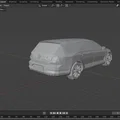 Mô hình Low Poly 2019 Volkswagen Passat Estate - Thumbnail 2